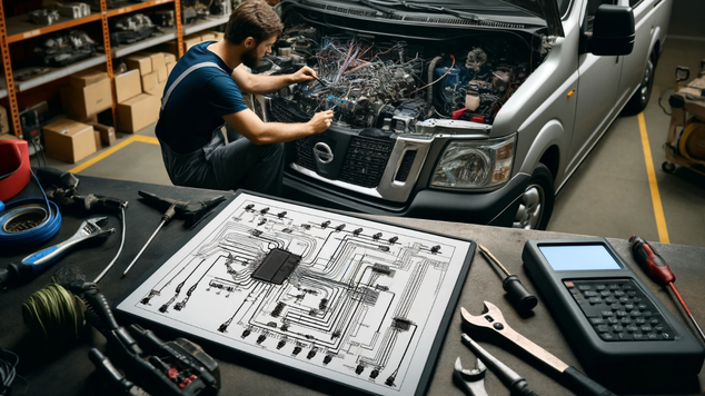 Nissan  NV1500, NV2500, NV3500 Electrical Wiring Diagram