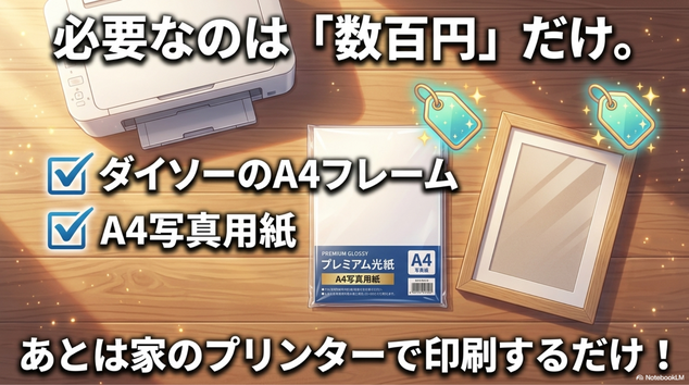 AI画像も十分綺麗に印刷できます。