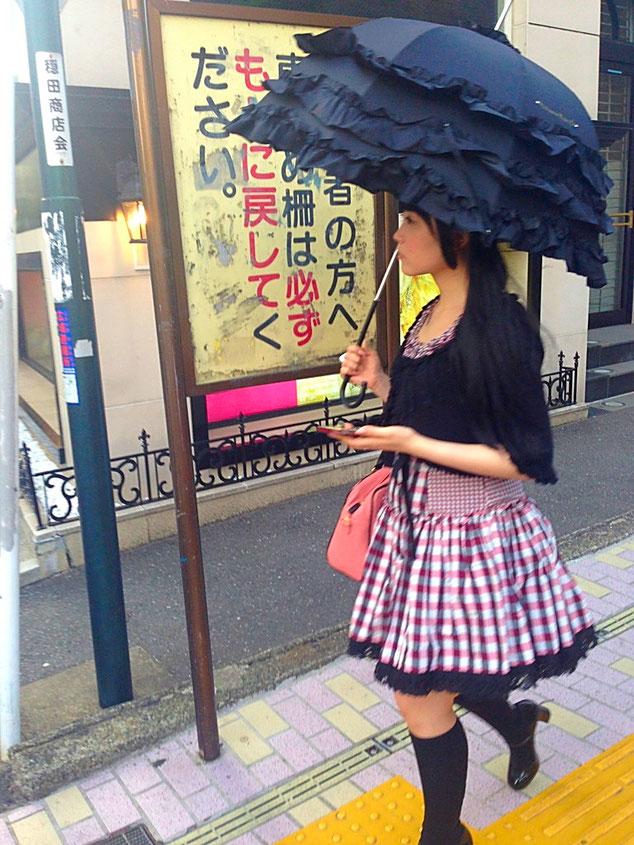 Dans le quartier Harajuku