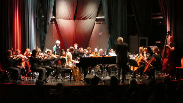 Das große Orchester mit Musikern aus Hamburg und Schleswig-Holstein beeindruckte durch seinen vollen Sound