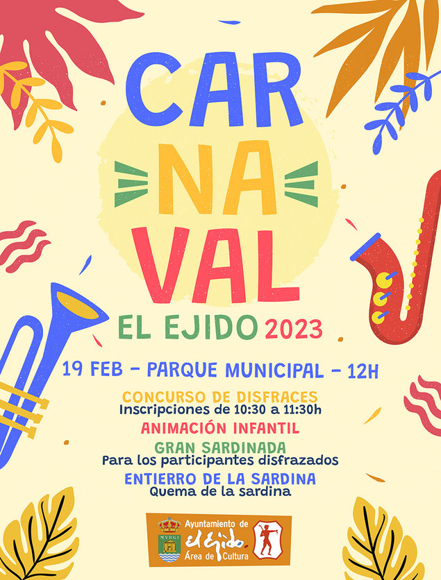 Cartel del Carnaval de El Ejido 2016