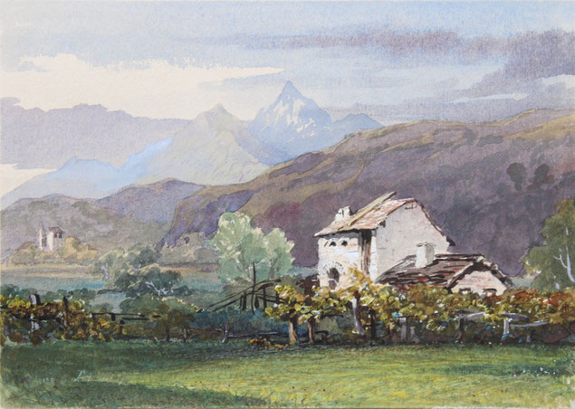 Karl Lang Archiv Büsingen Thomas Burton Watkin Forster TBWF Aquarell watercolor
