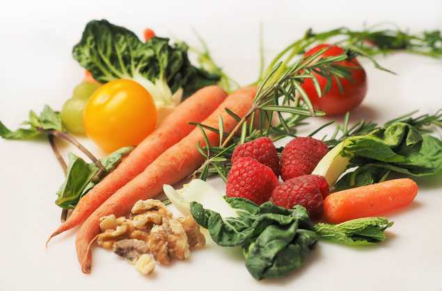 Gemüse und Obst bei Trockenen Augen