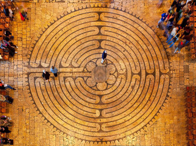 Das Labyrinth von Chartres