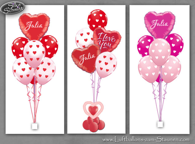 Geschenkballons Zur Hochzeit Luftballons Zum Staunen Silke Andreas Schmitt