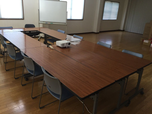幹部社員研修会場