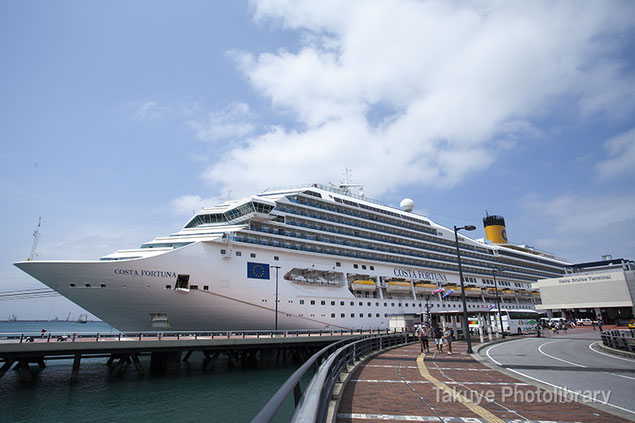 COSTA FORTUNA コスタ・フォーチュナ　クルーズ船　沖縄寄港