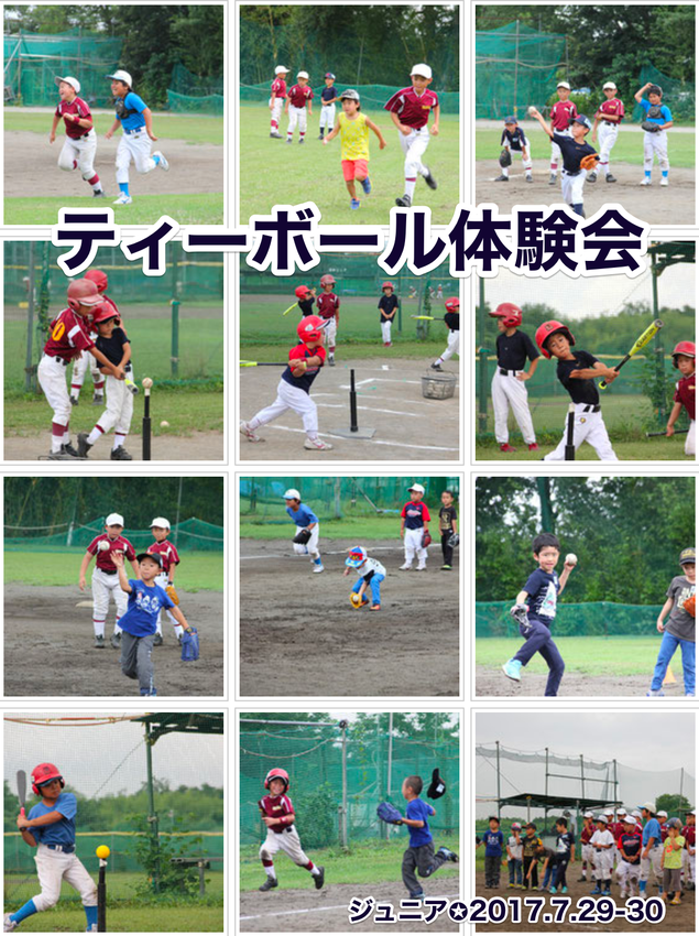 ジュニア ティーボール体験会17 浦和リトルリーグ