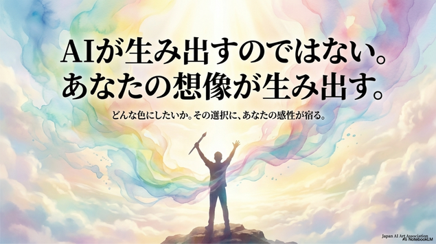 おしゃれなAIアートを作るには、  色をたくさん使うよりも、  ベースカラー、サブカラー、アクセントカラーを決めて、  色数を絞ることが大切です。