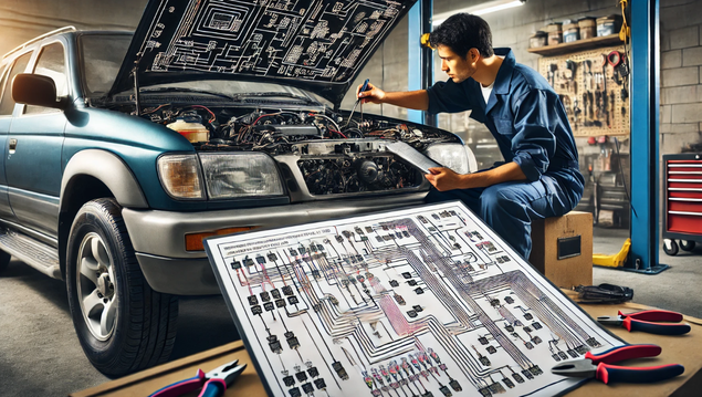 Nissan Pathfinder R50 1995-2004 Electrical Wiring Diagram