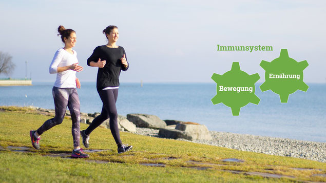 Das Immunsystem ist wichtig und kann durch Sport gekräftigt werden