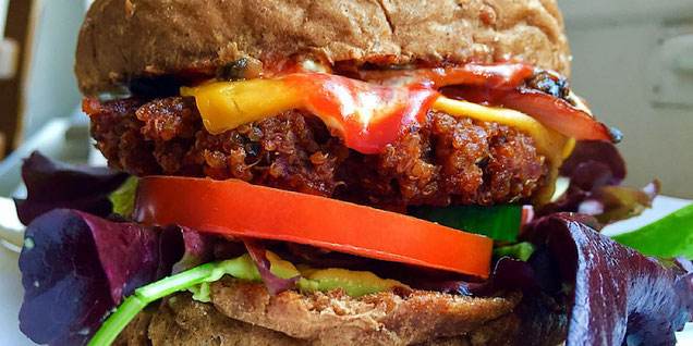caribbean burger mooshka Amsterdam