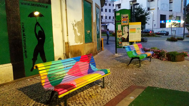 Agueda, Umbrella Sky Project, Portugal, Nordportugal