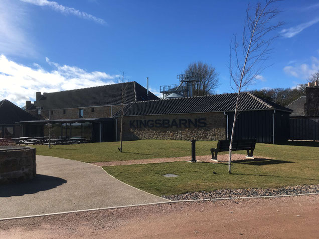 Kingsbarns Distillery - whisky and gin are made here