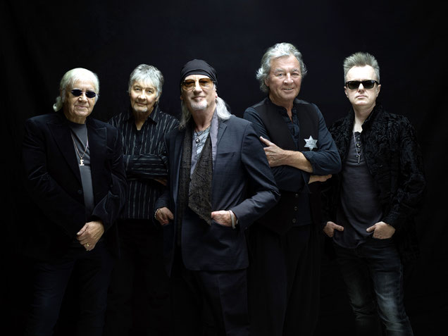 Deep Purple ist immerhin noch mit drei Mitgliedern der legendären "Mark II-Besetzung" am Start. Beim "Klosterhof Open Air" in Wiblingen präsentieren sie am 28. Juni vermutlich auch Songs ihres kommenden neuen Albums "Splat". Foto: Promo