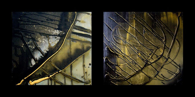 "Cassioped" 40X40 & "Aimanted" 50X50 