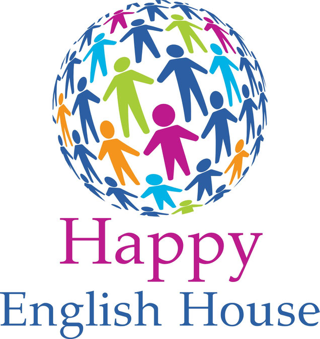 函館市の英語幼稚園＆子供向け英会話教室の函館ハッピーイングリッシュハウスのロゴ