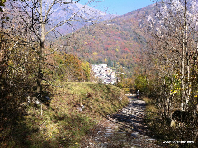 l'abitato di ROURE  indica che a breve le danze terminano.......