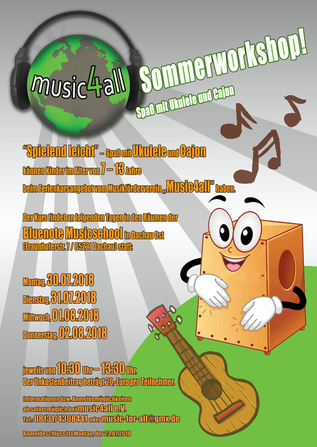 Aktuell Music4all E V Musikforderverein Dachau