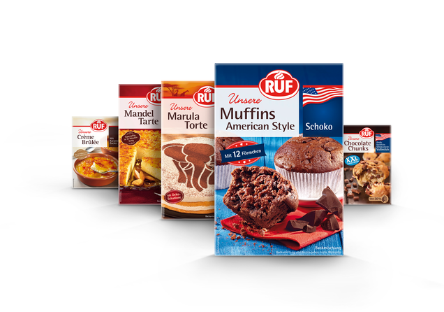 RUF - Backmischung - Kuchen - herkunft -landestypisch - Relaunch - Design - Packaging - DesignKis - 2013 - Verpackung