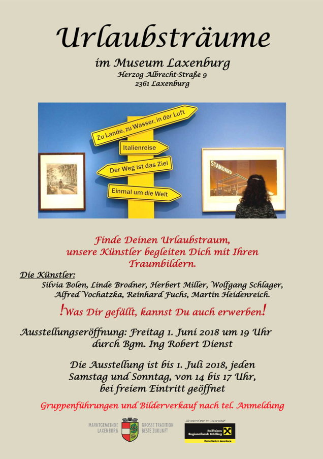 Urlaubsträume im Museum Laxenburg