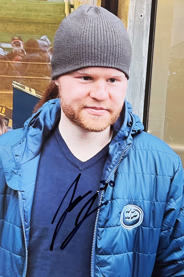 Autograph Janne Juvonen Autogramm