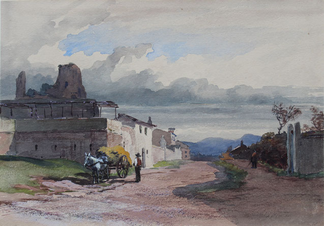 Karl Lang Archiv Büsingen Thomas Burton Watkin Forster TBWF Aquarell watercolor