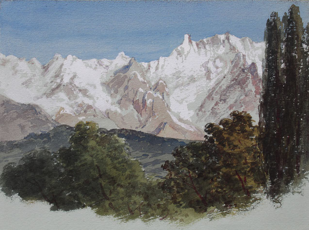 Karl Lang Archiv Büsingen Thomas Burton Watkin Forster TBWF Aquarell watercolor