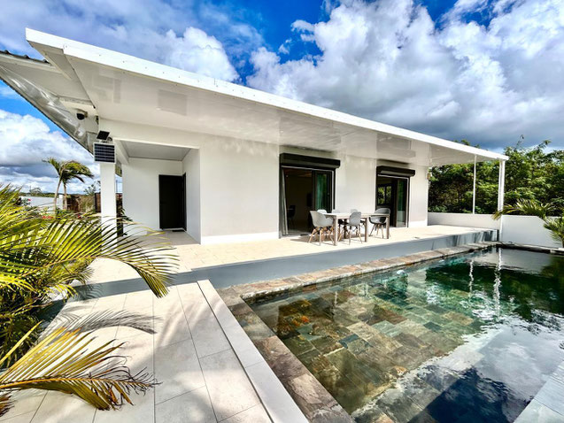 Villa de 3 chambre avec bureau a mont Choisy en vente pour les mauriciens 