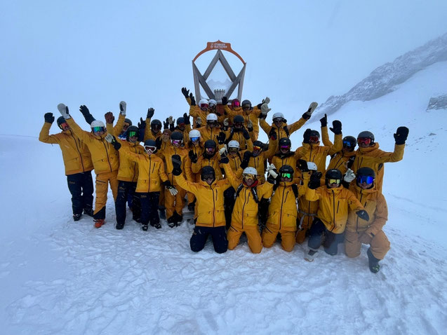 Skiclub Erbach Einweisung am Stubaier Gletscher. Dez 2024