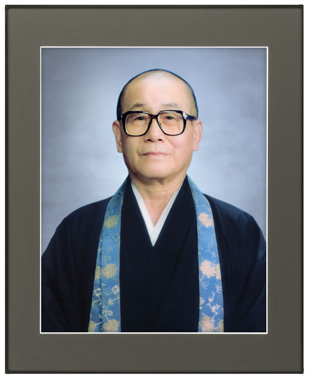 遺影作業例3 額装例