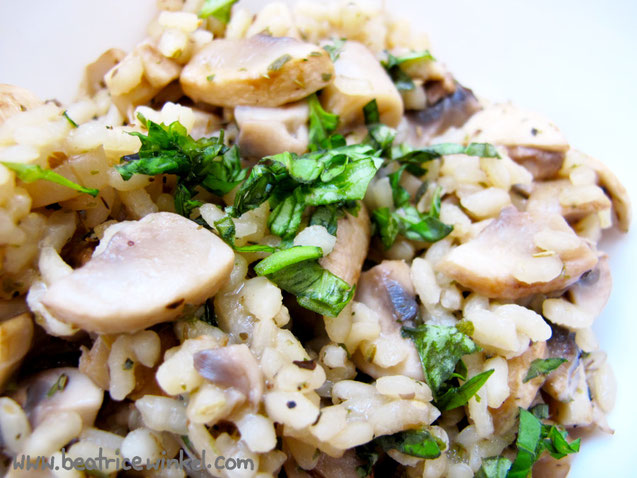 Beatrice Winkel - Falsches Pilz-Risotto