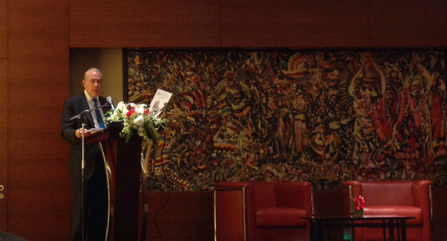 Angel Gurría, Secretary-General of the OECD, speaking at an OECD seminar hosted by the European Union Chamber of Commerce in China in Beijing.