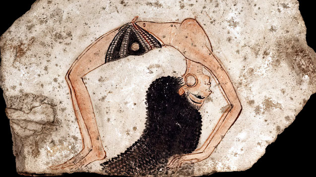 Danseuse égyptienne. Nouvel Empire. XIXème dynastie