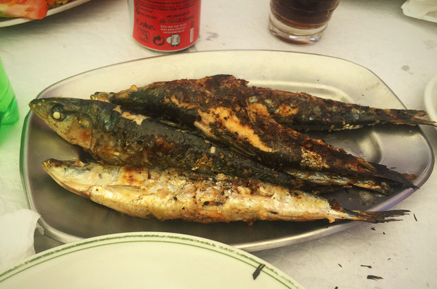 Sardines grillées