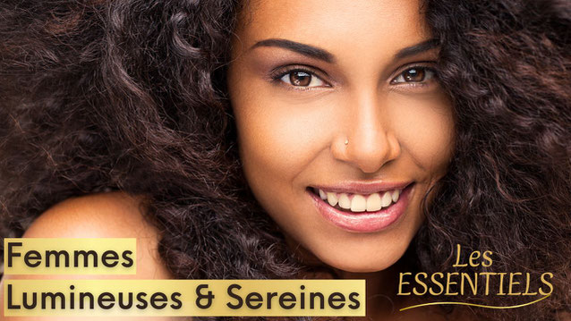 Belle femme lumineuse