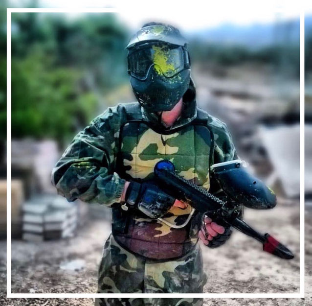 Paintball Murcia pack partida y almuerzo para despedidas Despedidas