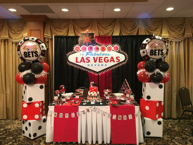 mesa de dulces fiesta casino