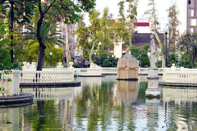 Parque de Ribalta de la capital de Castellón de la Plana (Comunidad Valenciana).
