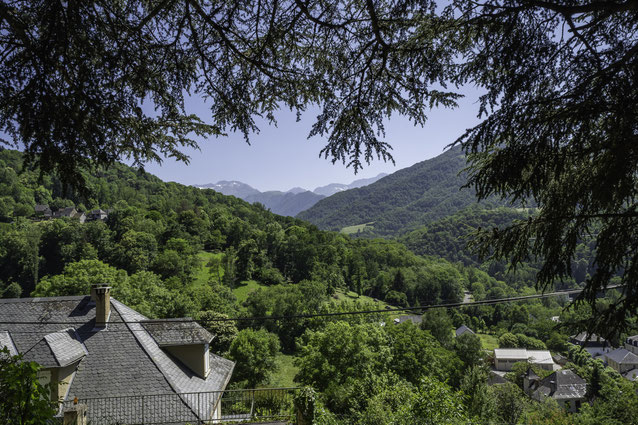 Bild: Aussicht von der Chapelle Saint-Pierre in Castillon-en-Couserans