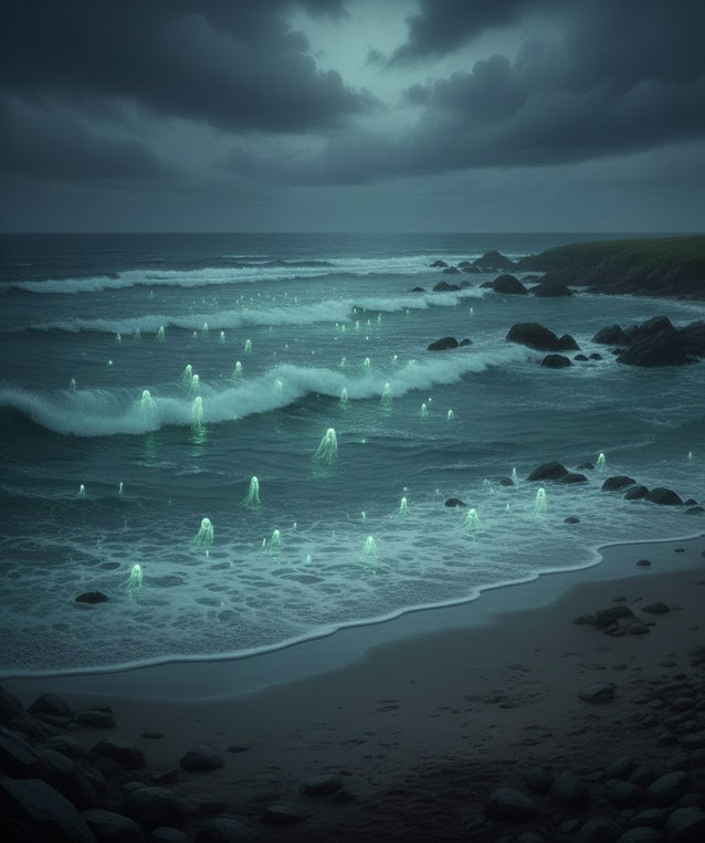 Bretonische Sagen und Legenden, Baie des Trépassés, die Bucht der Verstorbenen