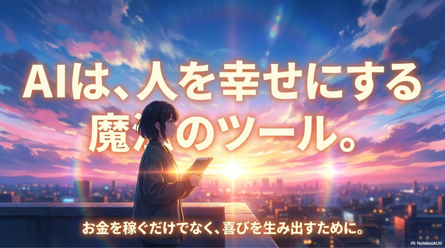 AIは人を幸せにするツール