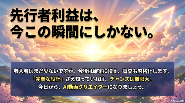 まとめ｜AIループ動画は“設計”がかなり重要