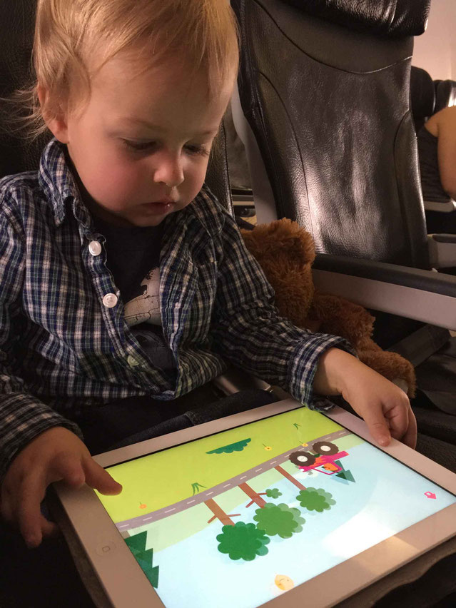 Flying with a toddler