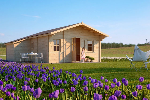 chalet en kit 42 m²