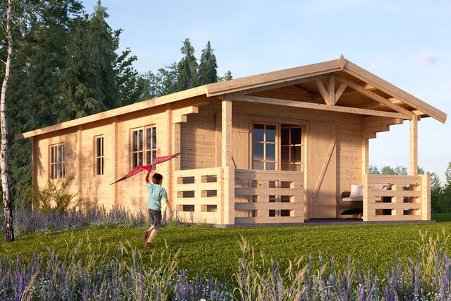 chalet en kit 53 m²