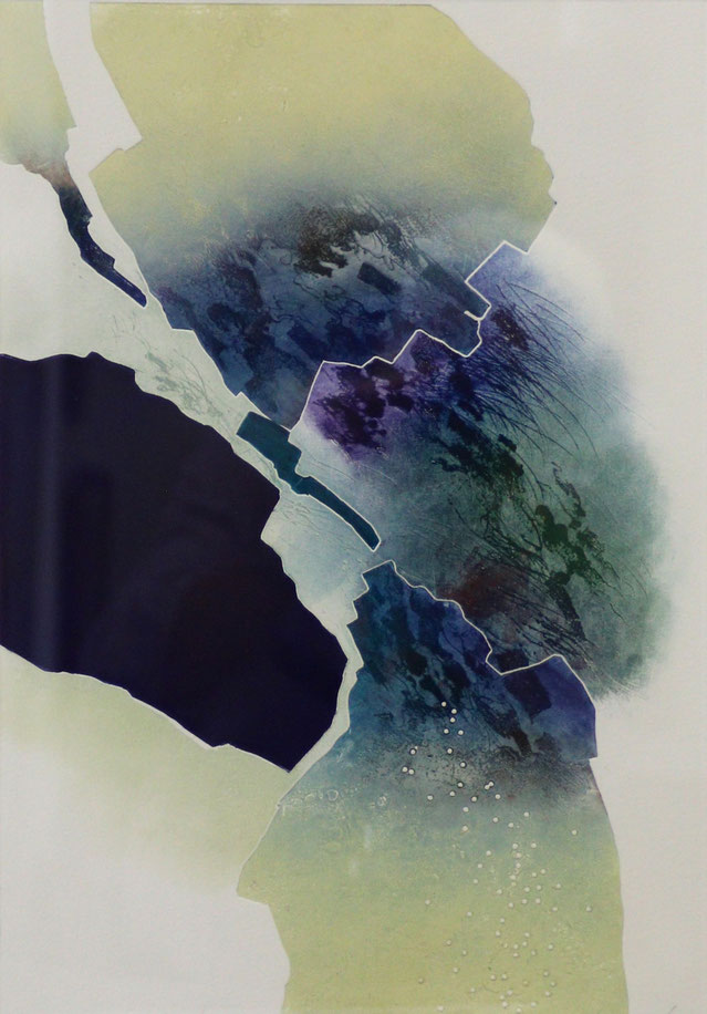 La seperation de eaux, (Radierung), 60 x 80 cm