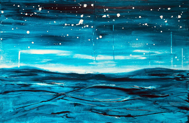 VENDU - invitation au voyage" - 115 X 75 X 2 cm