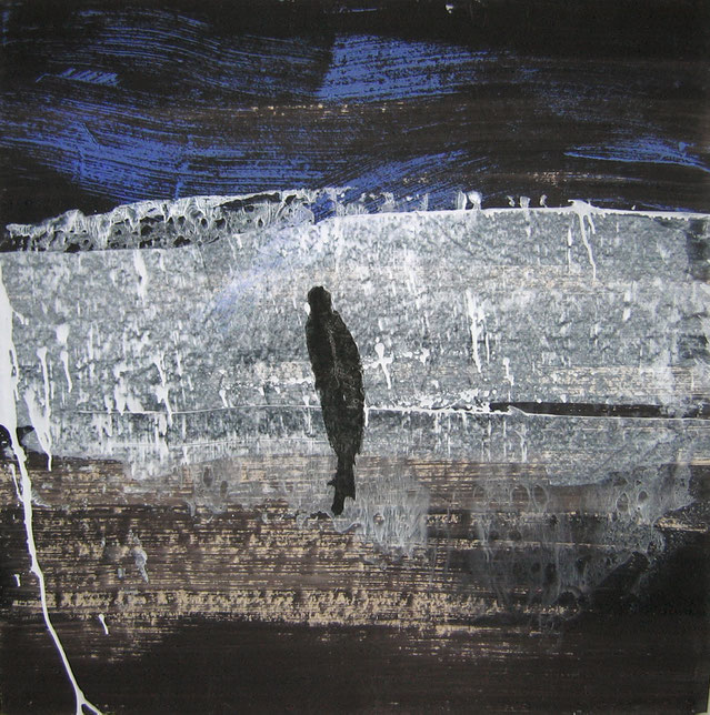 12-361" - Acrylique sur kraft, 100 x 100 cm, 2012 