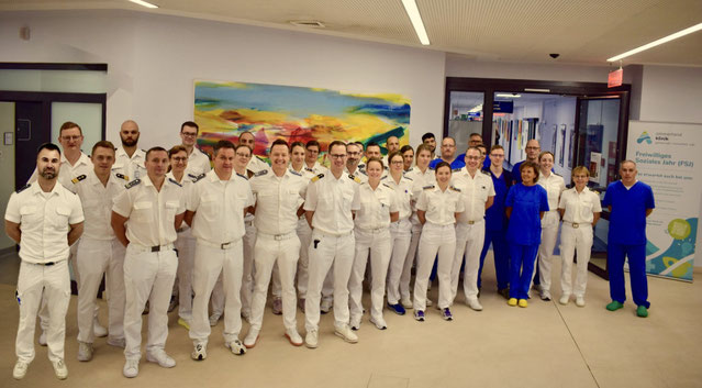 Das Team der Klinik für Orthopädie und Unfallchirurgie am Bundeswehrkrankenhaus Westerstede